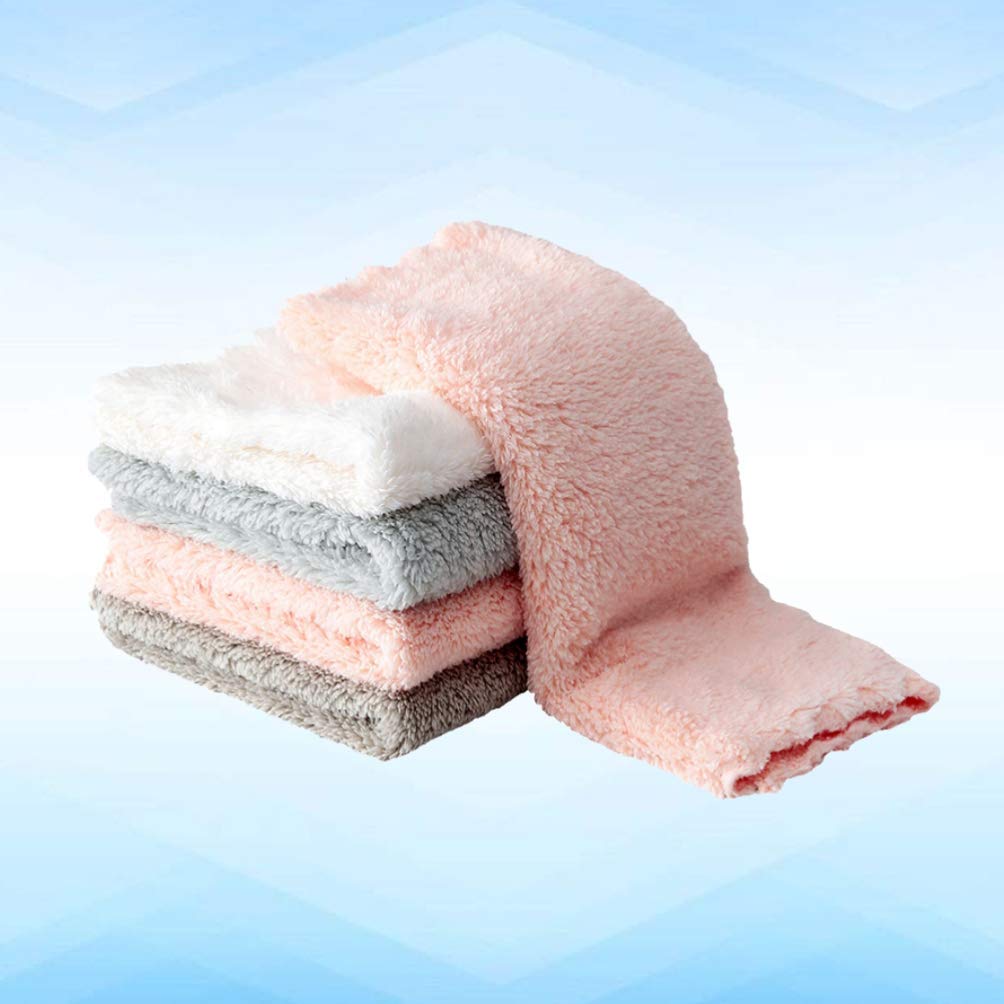 TOPBATHY 10-Pack Thickened Double-Sided Non-Woven Dish Cloths - Super Absorbent Cleaning Rags for Kitchen, Dishes & Dusting - Perfect as Reusable Wet Towels & Duster Cloths for Home & Restaurant Use