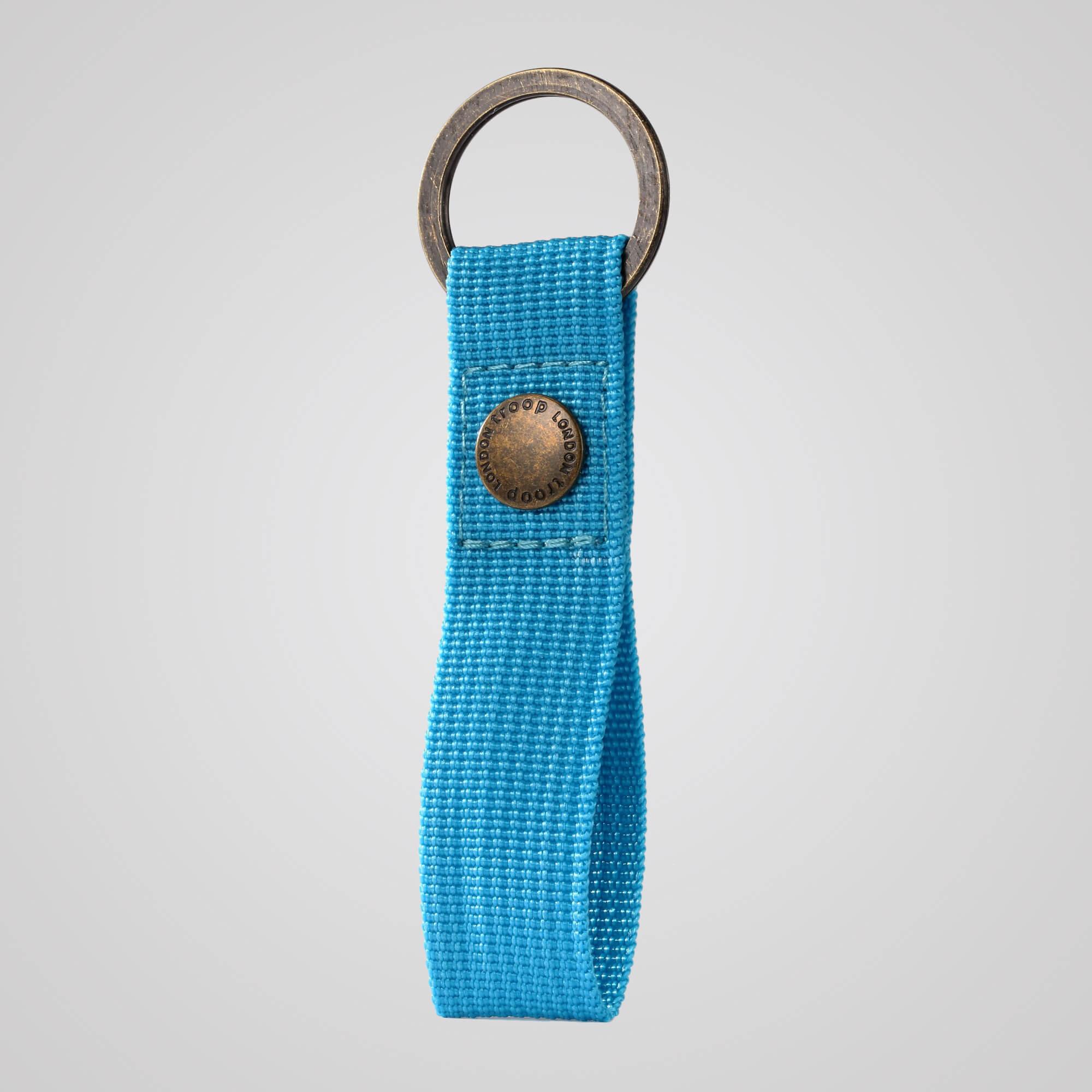 Troop London Practical Loop Keyring - Durable Metal Key Chain for Keys, Car Keys & Accessories - Perfect for Home, Office & Travel Use