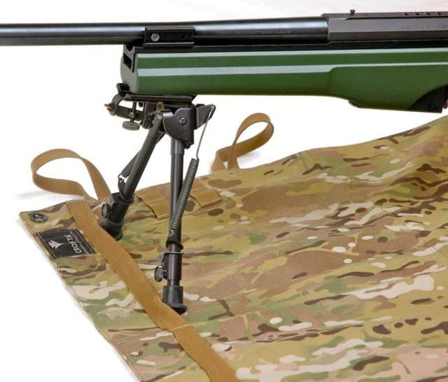 RECON Padded Shooting Mat - Waterproof & Non-Slip Tactical Range Mat for Rifle & Pistol Shooting - Perfect for Outdoor Range, Hunting & Military Training