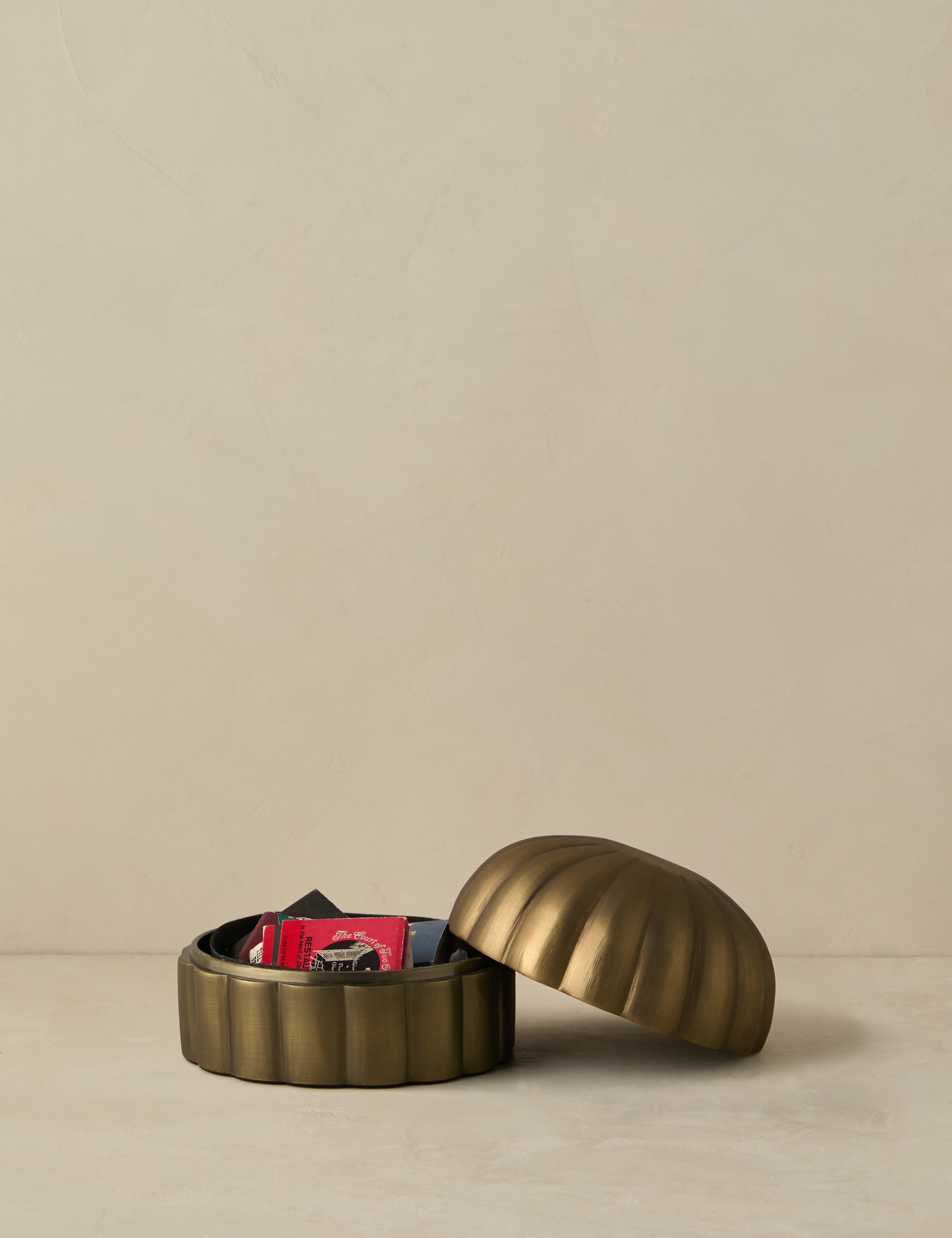Delphi Lidded Storage Box - Elegant Decorative Organizer for Jewelry, Keepsakes & Home Decor | Perfect for Bedroom, Bathroom & Office Organization