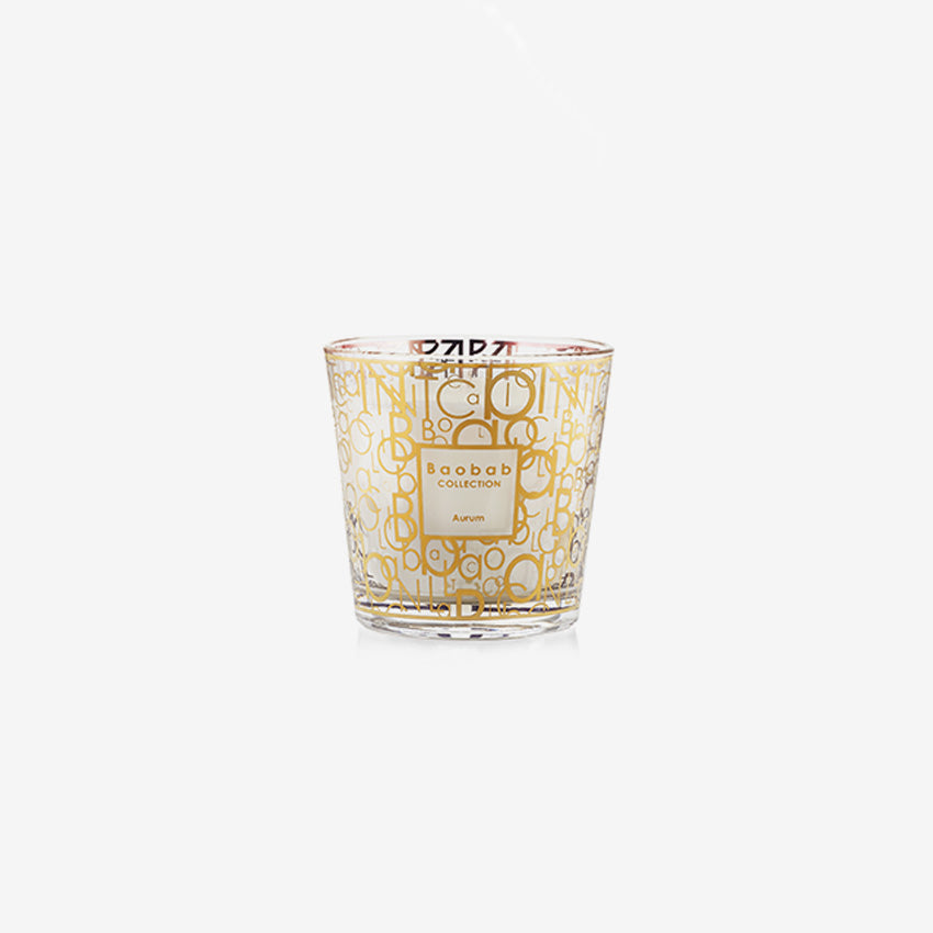 Baobab Collection My First Baobab Aurum Scented Candle - Luxury Home Fragrance for Relaxation & Romantic Ambience