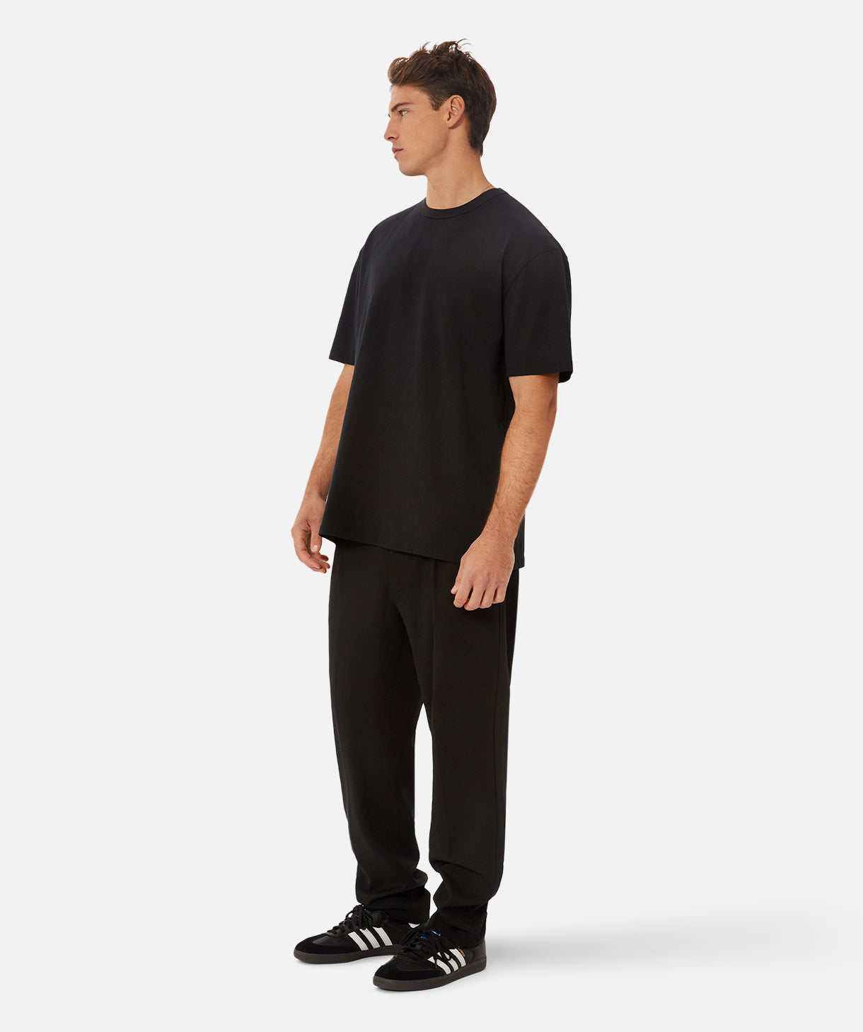 Premium Organic Cotton The Del Sur Tee - Soft Black Men's T-Shirt for Casual Wear & Everyday Comfort