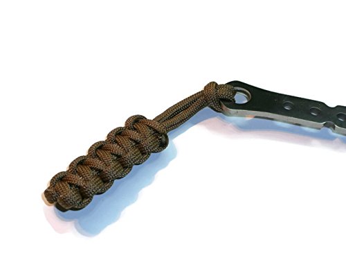 RedVex Paracord Zipper Pulls - Cobra Style Lanyards for Knives & Gear (5 Pack)