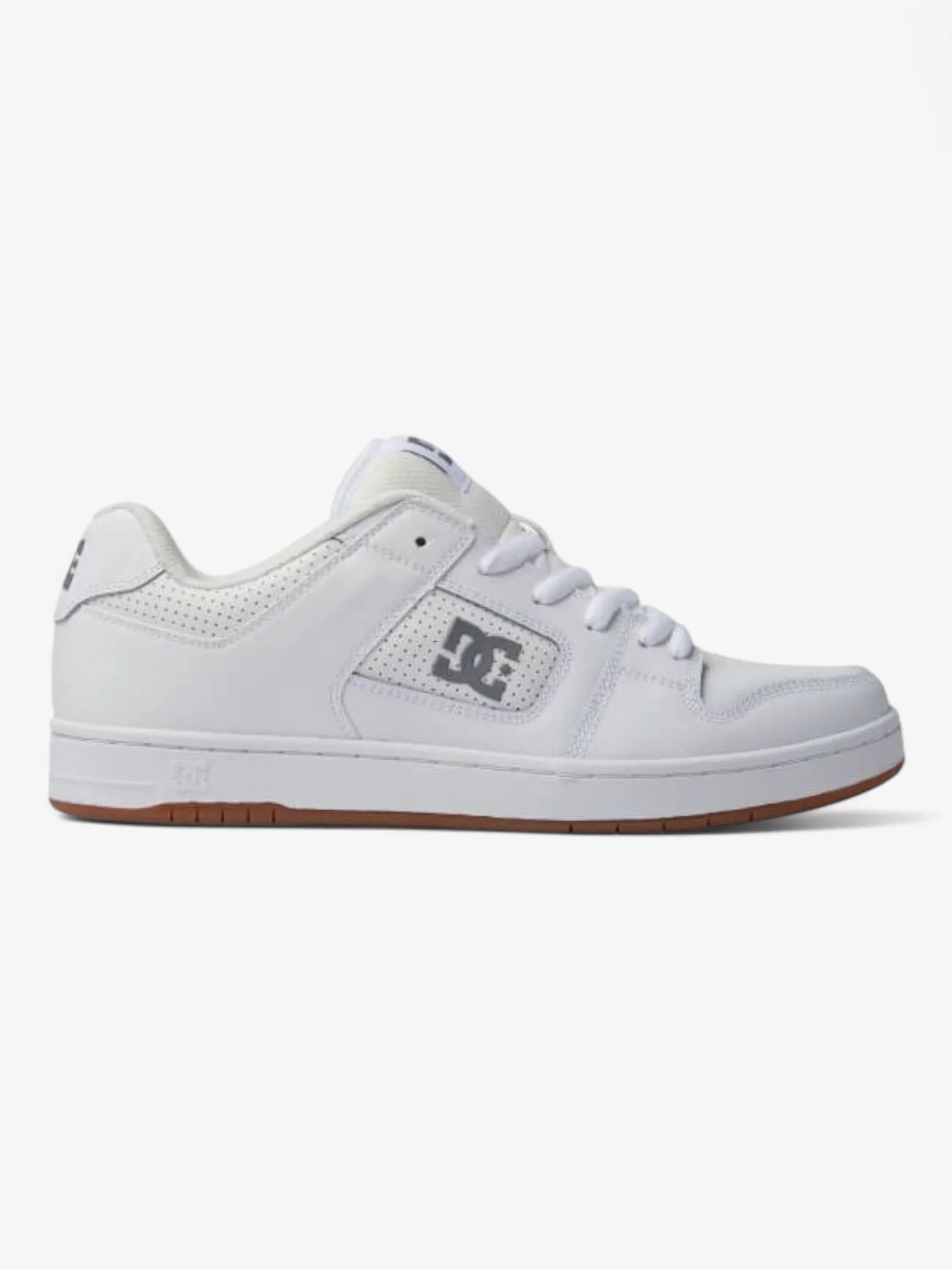 DC Manteca 4 Skate Shoes for Men - White & Brown High Top Sneakers | Durable Canvas & Suede | Comfortable Cushioning | Perfect for Skateboarding, Streetwear & Casual Fashion