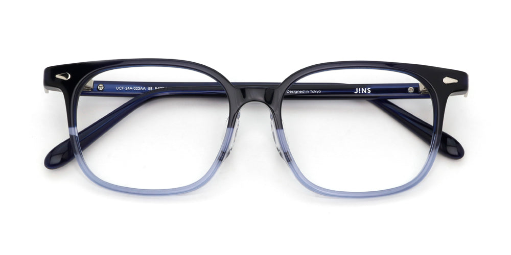 Lightweight Classic Acetate Glasses Frame 023 58 | Trendy Eyewear for Men & Women | Perfect for Reading, Driving & Fashion Accessories