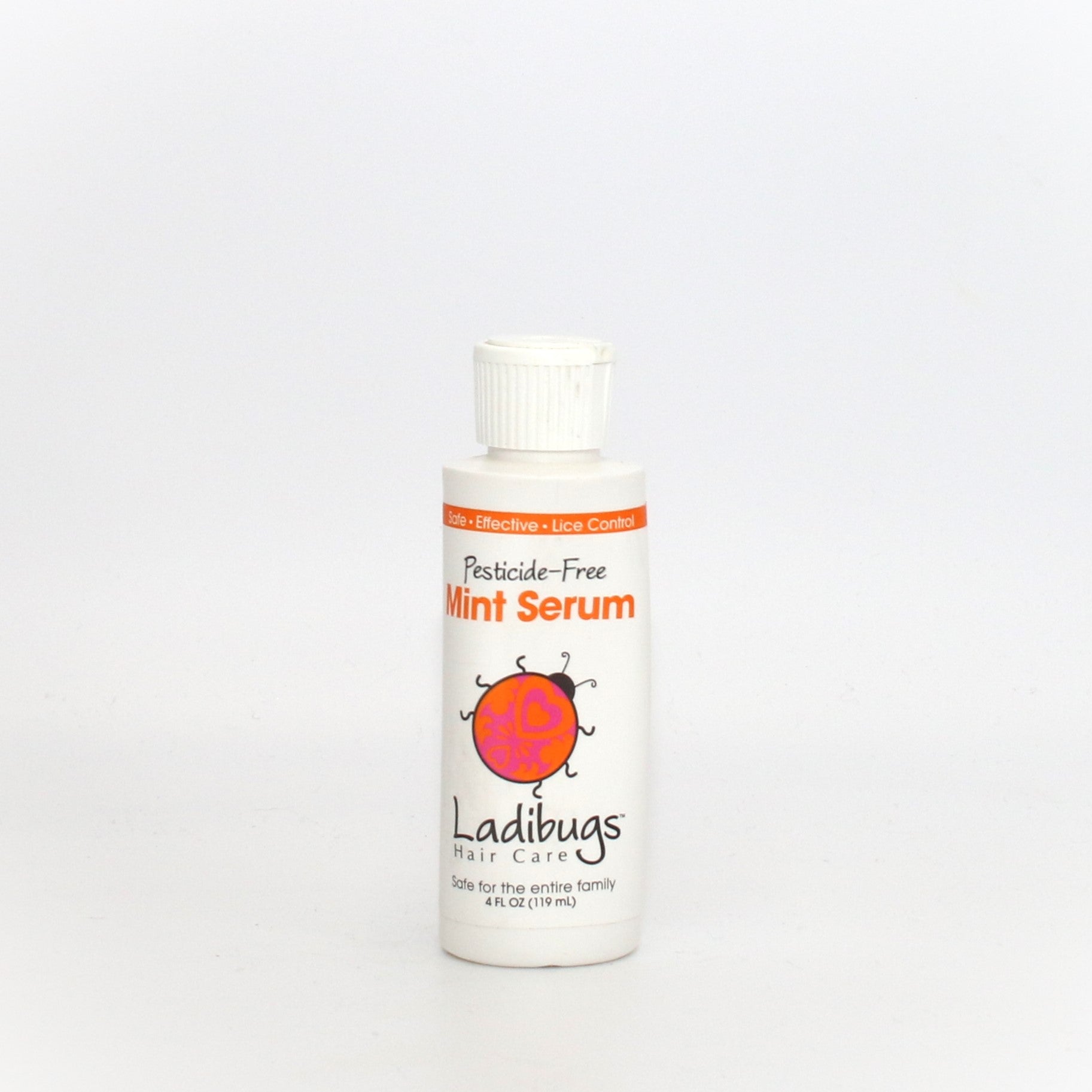 Ladibugs Organic Mint Hair Serum - 4 oz Pesticide-Free Scalp Treatment for Dry, Itchy Scalp - Perfect for Daily Hair Care & Scalp Hydration