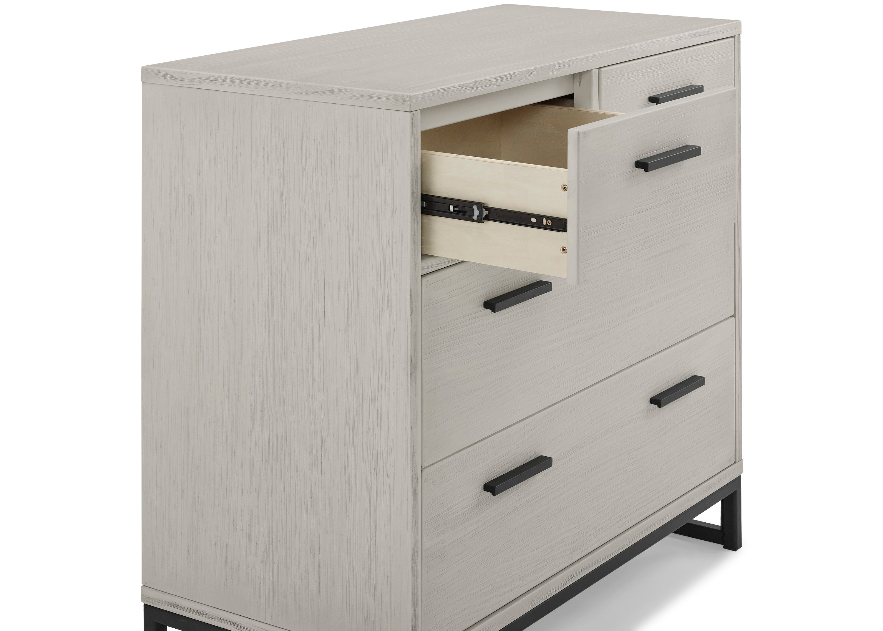 Foundry 4 Drawer Dresser with Changing Top - Nursery Storage Solution for Baby Clothes & Essentials | Perfect for Newborns & Toddlers