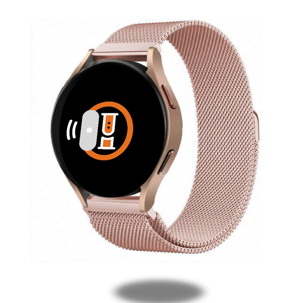 Premium Magnetic Milanese Loop Strap - 20mm & 22mm Sizes for Apple Watch & Smartwatches - Comfortable & Adjustable for Workouts, Business & Everyday Wear