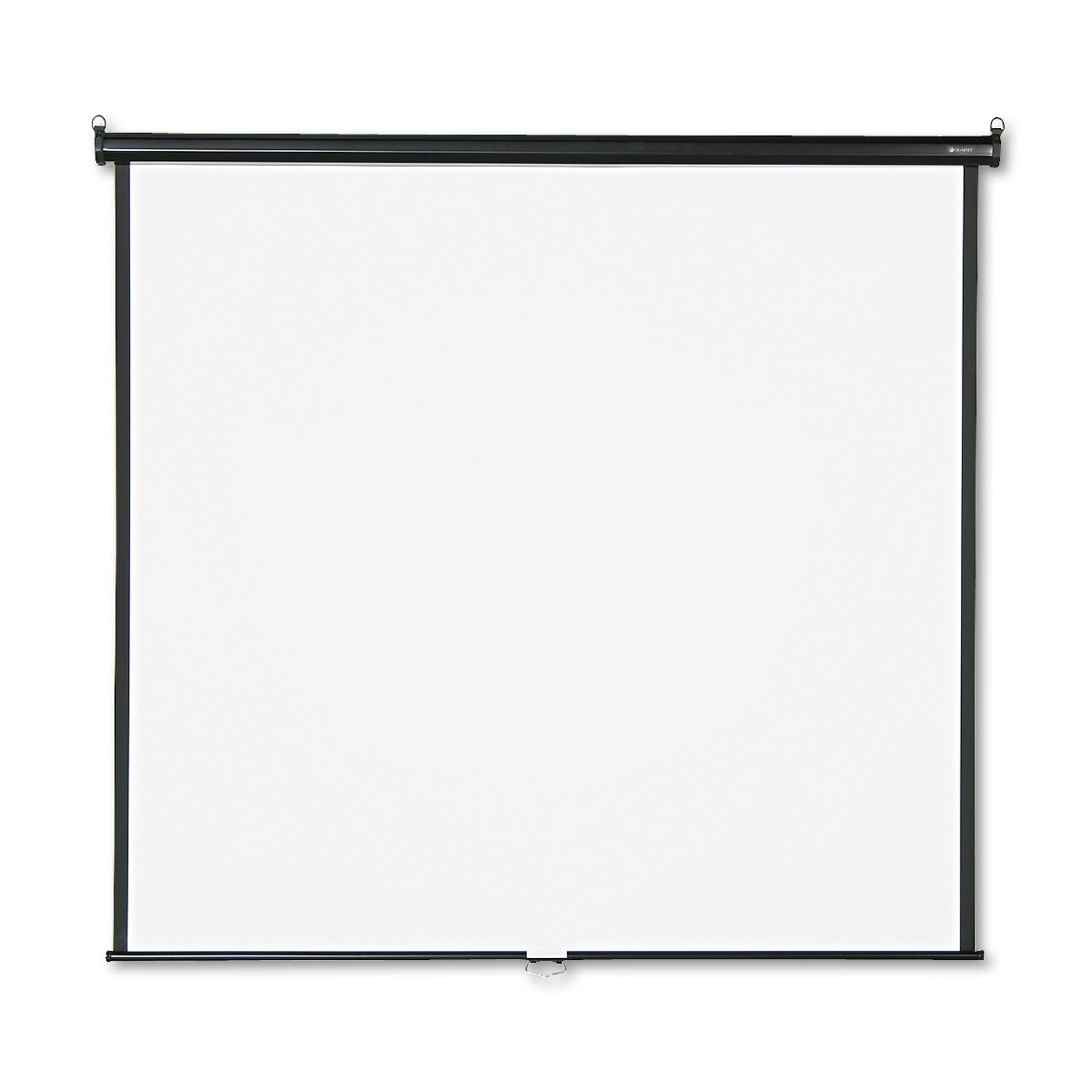 Quartet 70 x 70 Inches Wall & Ceiling Mount Projection Screen (670S) - Perfect for Home Theaters, Classrooms, and Office Presentations
