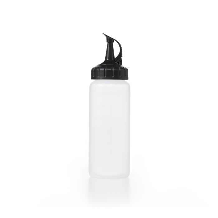 Premium Chef's Squeeze Bottle - 16oz Leak-Proof Condiment Dispenser for Sauces, Dressings & Oils - Perfect for Kitchen, BBQ, Baking & Restaurant Use