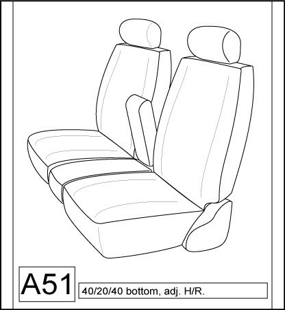 Premium Durafit Seat Covers for Ford F150 XL Super Cab - Custom Fit 40/20/40 Front Split Seat with Integrated Seat Belts & Armrest + 60/40 Rear Bench | All-Weather Protection, Enhanced Comfort for Daily Commute, Road Trips & Off-Road Adventures