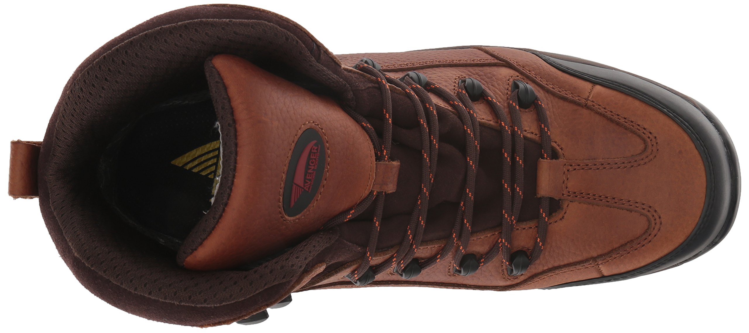 Avenger A7244 Composite Safety Toe Work Boots - Brown, Size 13 EE Wide - Durable & Comfortable for Construction, Warehouse & Industrial Work