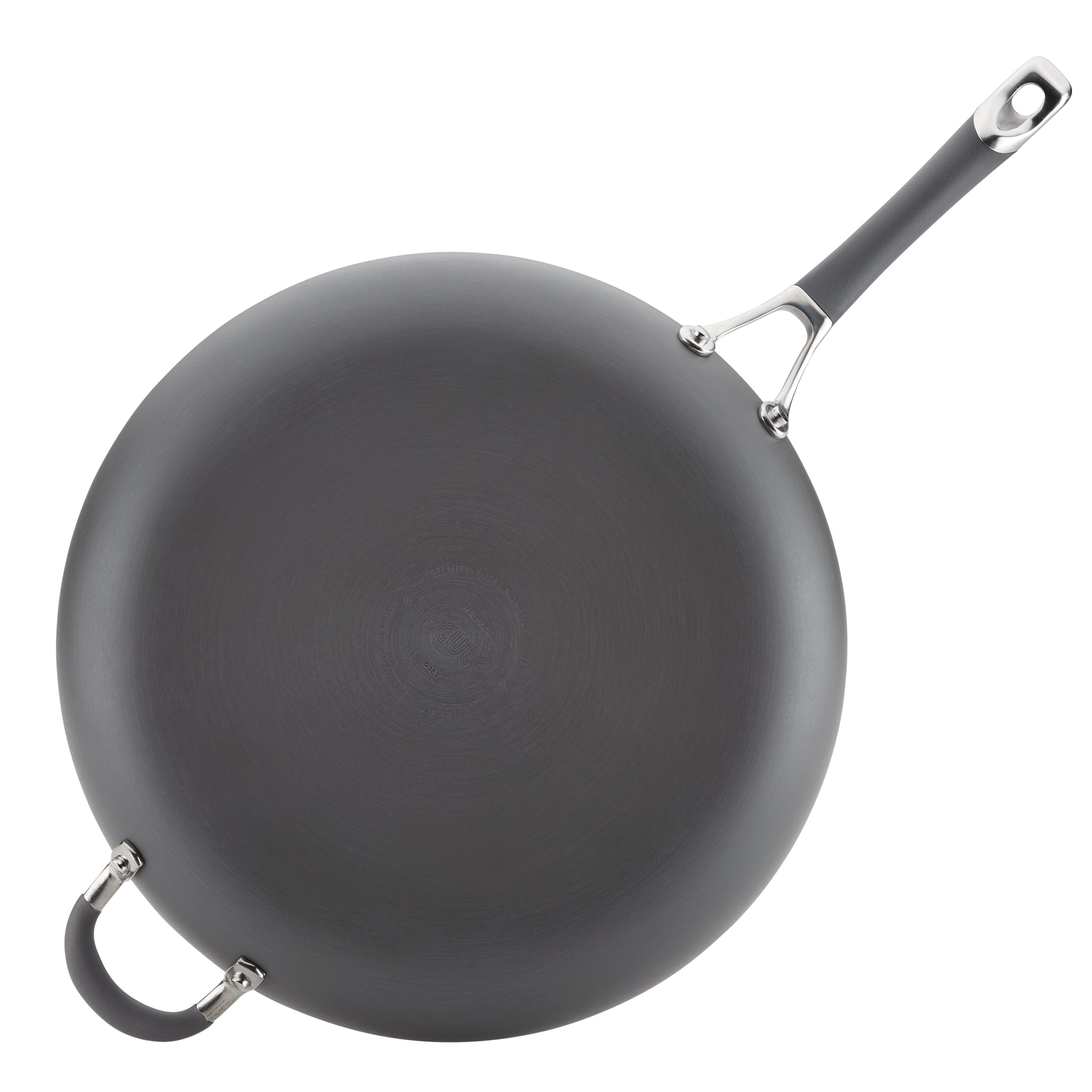 14 Inch Hard Anodized Nonstick Frying Pan - Professional Grade Aluminum Cookware for Perfect Sautéing & Frying - Ideal for Home Kitchen, Restaurant & Outdoor Cooking