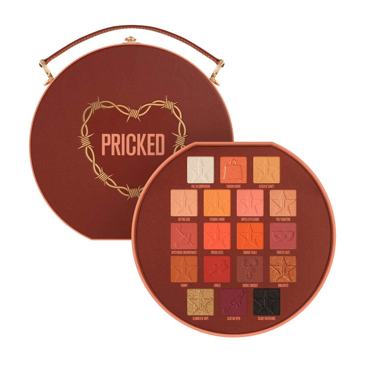Pricked Palette - Professional Makeup Brush Set for Flawless Blending & Contouring | Perfect for Makeup Artists & Beauty Enthusiasts | Ideal for Everyday Makeup, Special Occasions & Professional Use