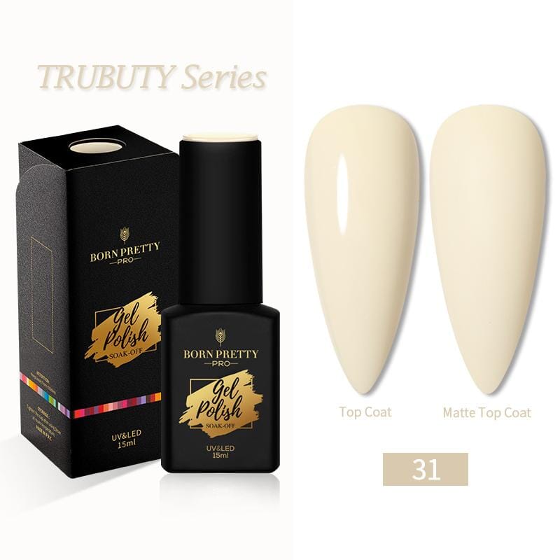 Trubuty Series Gel Polish 15ml - Long Lasting Nail Polish Kit for Salon & Home Manicure - Perfect for Nail Art, DIY Nails, and Professional Use