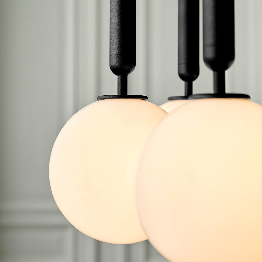 Miira Modern Pendant Light - Sleek Hanging Lamp for Kitchen Island, Dining Room & Bedroom - Adjustable LED Ceiling Light Fixture with Dimmable Warm White Light