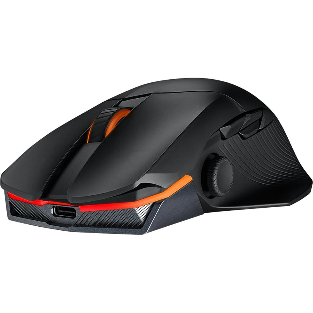 ASUS ROG Chakram X Wireless Gaming Mouse - 16,000 DPI, Bluetooth & 2.4GHz, Ergonomic Design for PC Gamers - Perfect for FPS, MOBA & Esports Tournaments