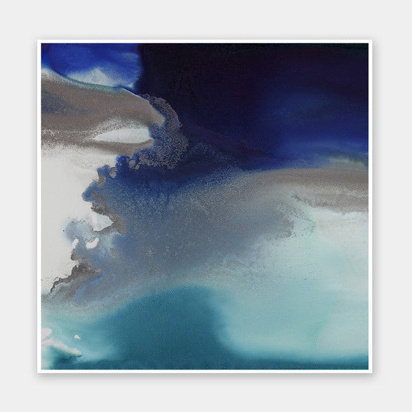Aquatica II Unframed Art Print - Ocean Themed Wall Decor for Living Room, Bedroom & Office - Perfect for Coastal Home Decor & Gifts