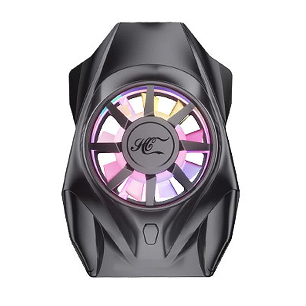 XZJJZ Universal Cell Phone Cooler Fan - 4 to 6.7 Inch Mobile Phone Radiator & Heat Sink Cooler for Gaming, Streaming, and Fast Charging