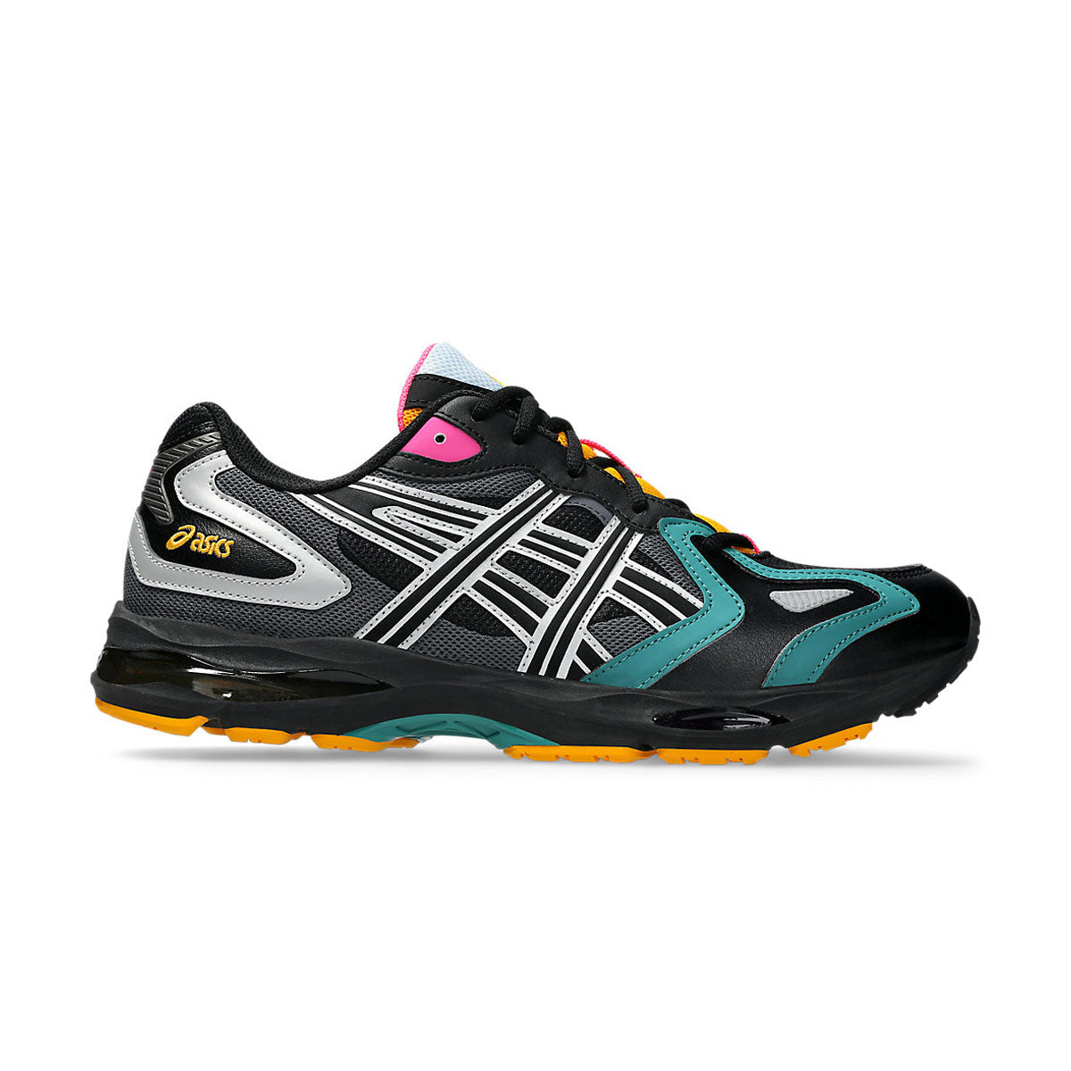 GEL K1011 Running Shoes for Men - Black & Pure Silver Color | Lightweight Comfortable Athletic Sneakers for Jogging, Gym Workouts & Daily Wear
