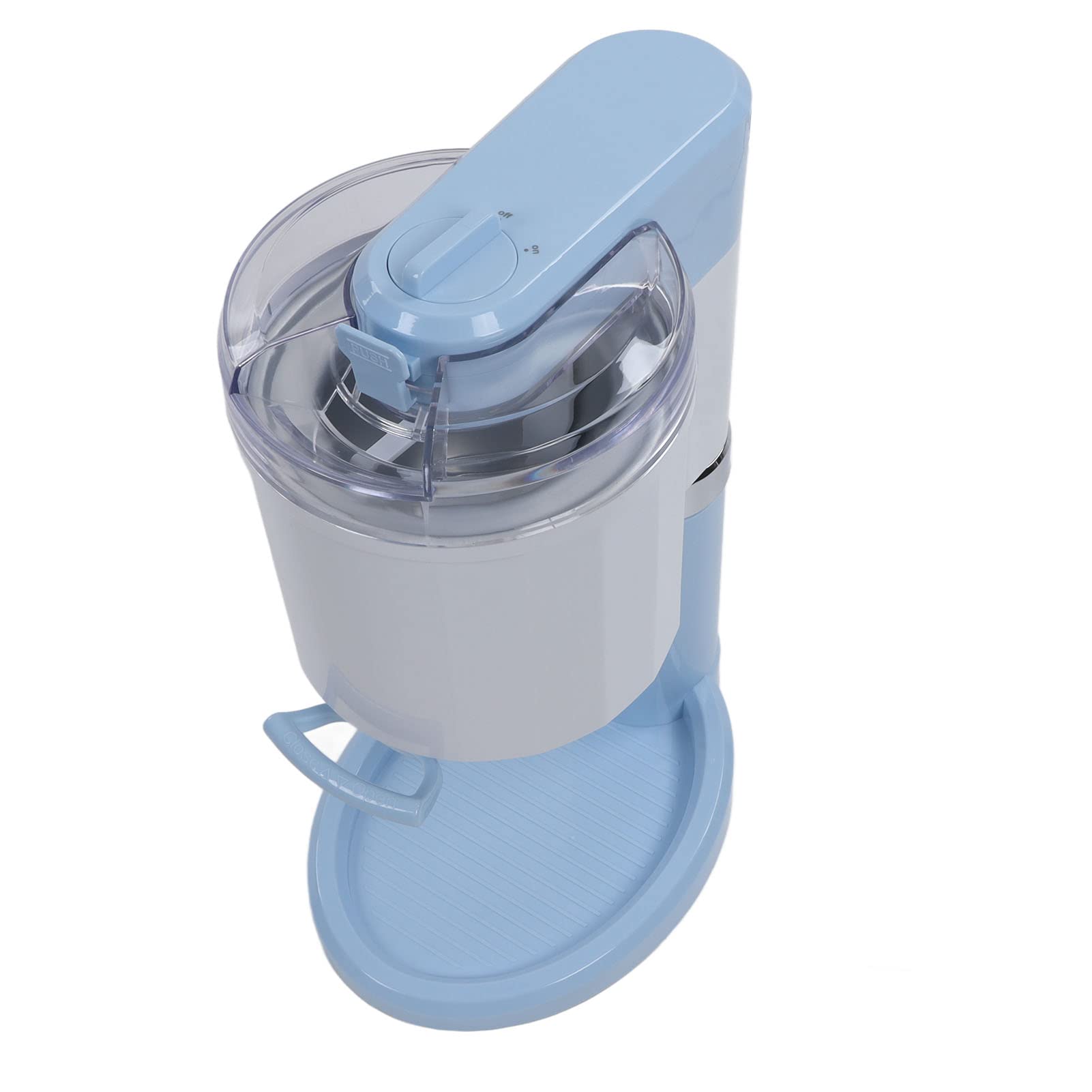 SOFW Frozen Dessert Maker - Ice Cream Machine with Flip Top Cover & Barrel Separation Design for Home Use | Perfect for Making Gelato, Sorbet, and Frozen Yogurt at Home