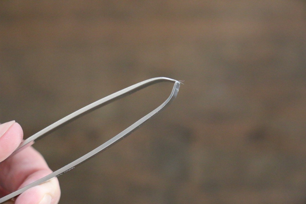 Premium Stainless Steel Fishbone Tweezers 120mm - Professional Surgical Grade Tweezers for Splinter Removal, Ingrown Hair & First Aid Kit - Ideal for Home, Salon & Medical Use