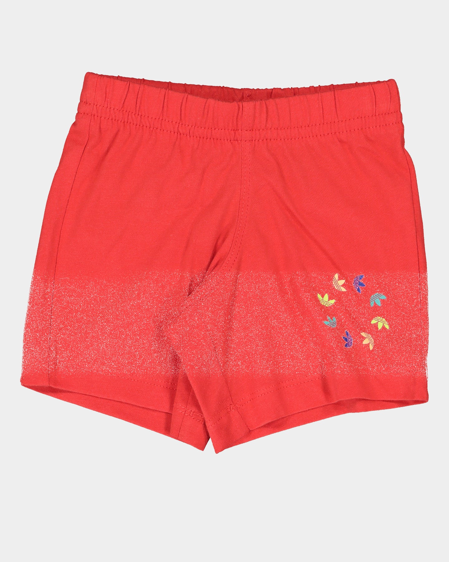 Adidas Infant Adicolor Shorts and T-Shirt Set - Vivid Red 2-Piece Outfit for Baby Boys & Girls - Perfect for Playtime, Daycare, and Family Outings