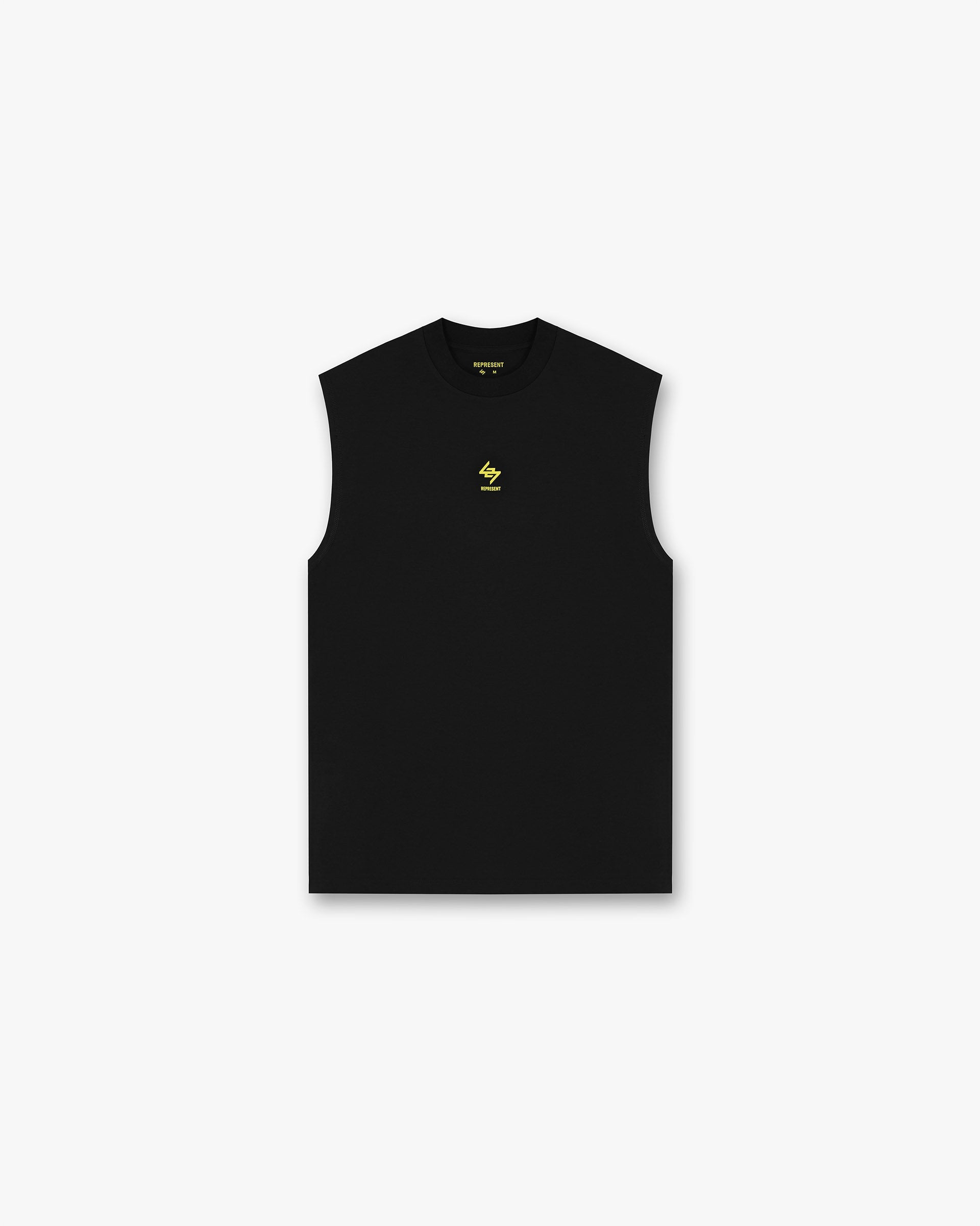 247 Chicago Oversized Tank Top - Jet Black - Comfortable & Stylish for Casual Wear, Gym, and Everyday Outfits