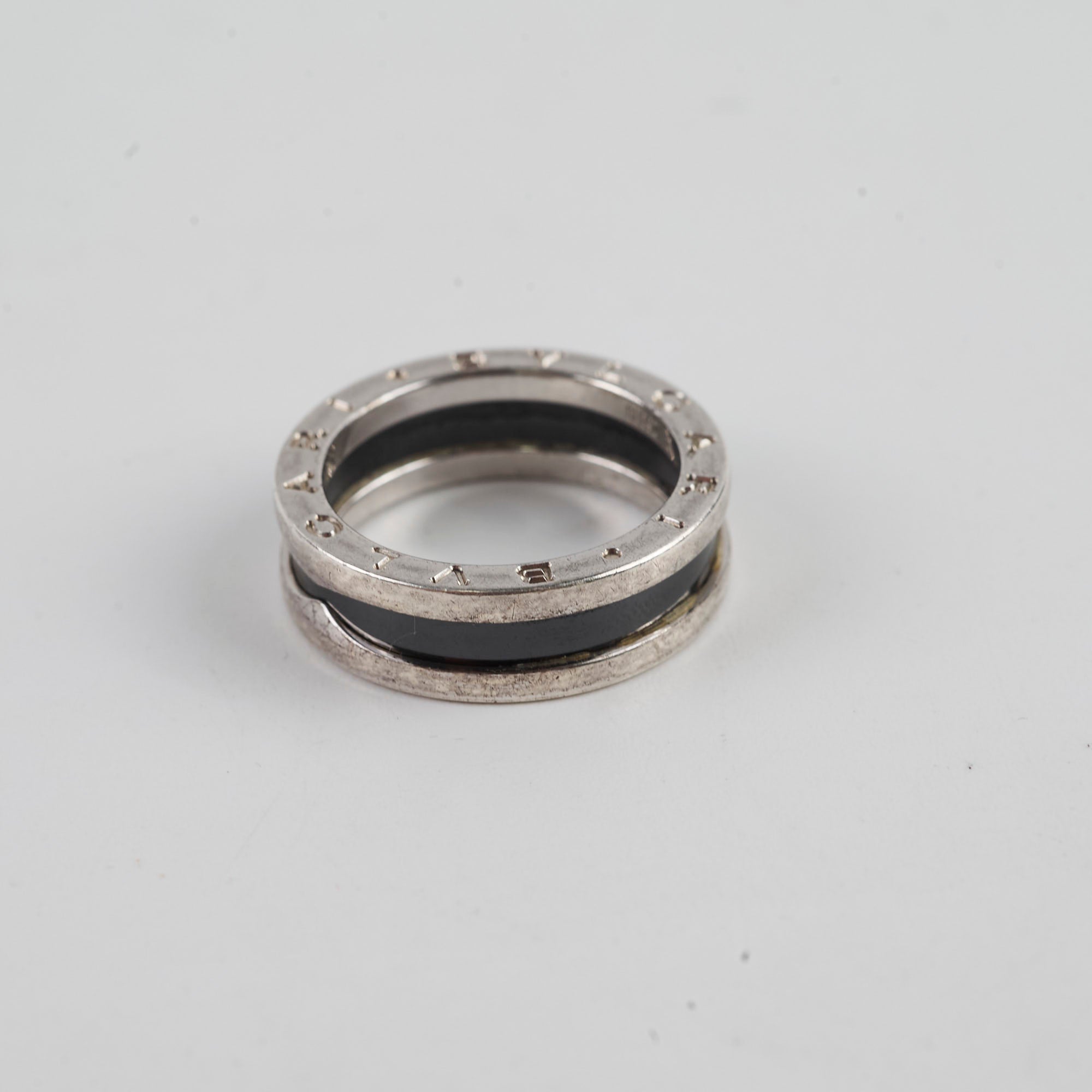 Bvlgari B Zero 1 Ring in 18K White Gold - Size 56 for Women | Luxury Italian Jewelry for Special Occasions & Gifts