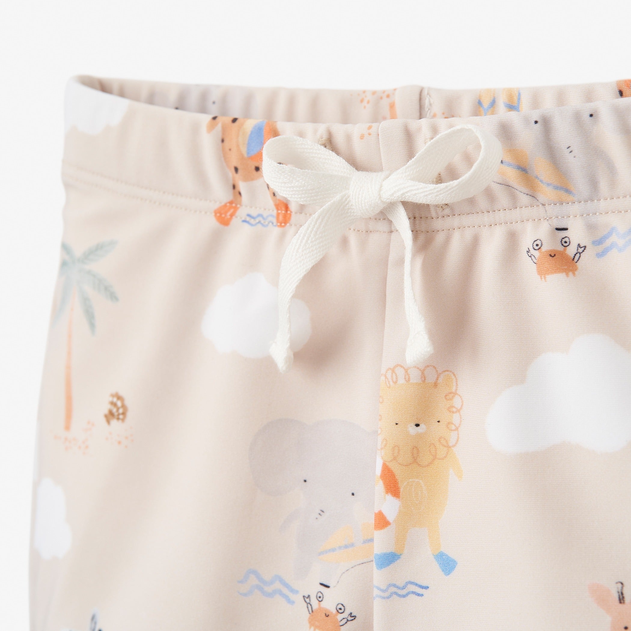 Seaside Safari Baby Swim Shorts - UPF 50+ Sun Protection, Quick-Dry & Comfortable for Boys & Girls - Perfect for Beach, Pool & Summer Water Play