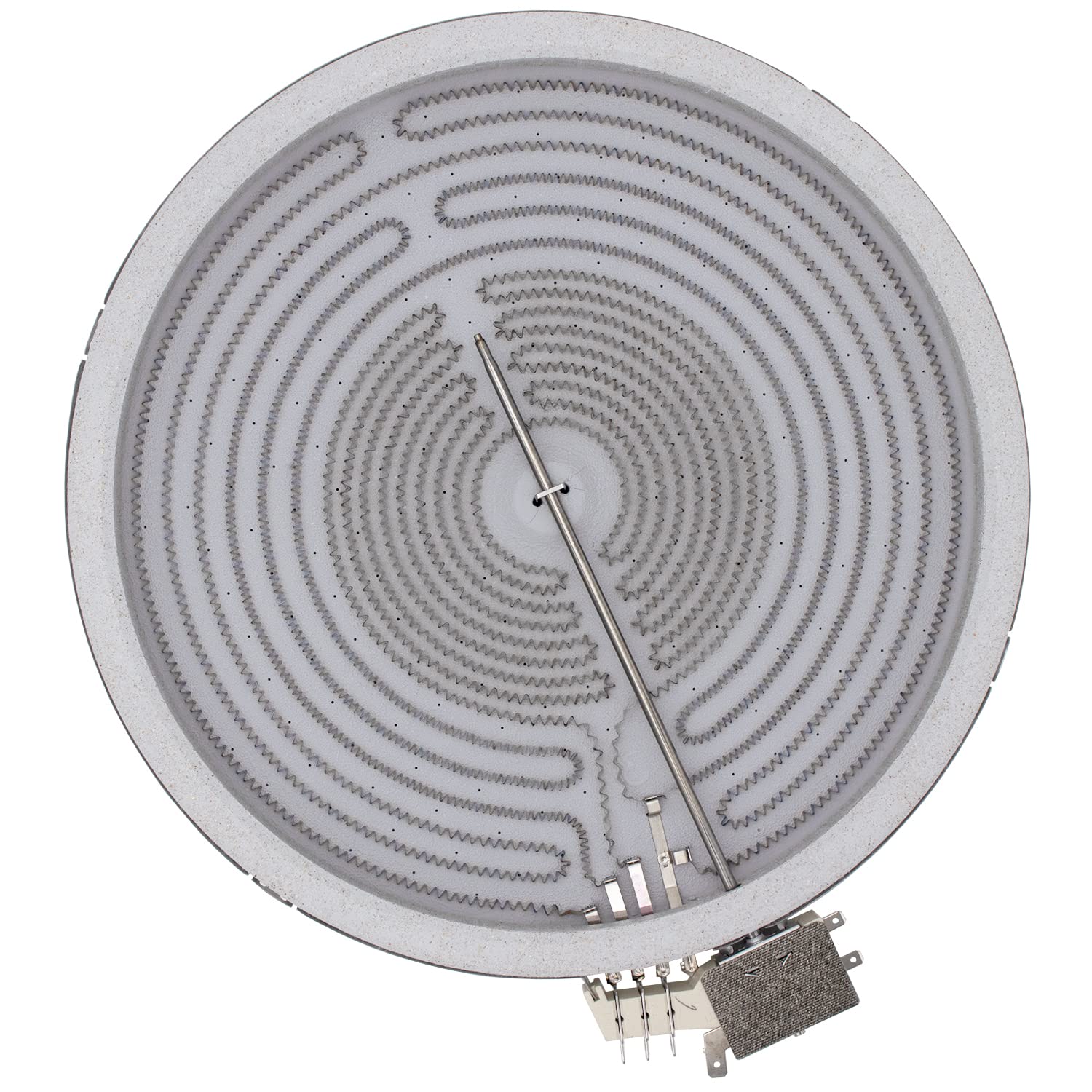 Electric Range Cooktop Triple Radiant Surface Element Replacement - Compatible with W10259005 & W10204682 - Perfect for Kitchen Stove Repair & DIY Appliance Maintenance