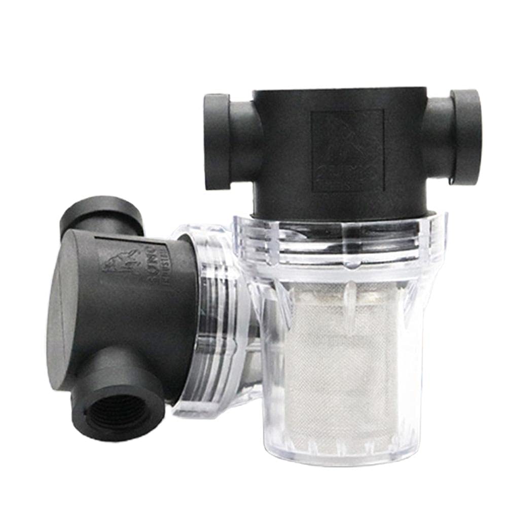 Bticx Garden Hose Filter for Pressure Washer Inlet Water - Transparent Mesh Pre-Filter Strainer for Irrigation, Household Water Purification & Outdoor Cleaning (Perfect for Lawn Care, Car Washing & Garden Maintenance)