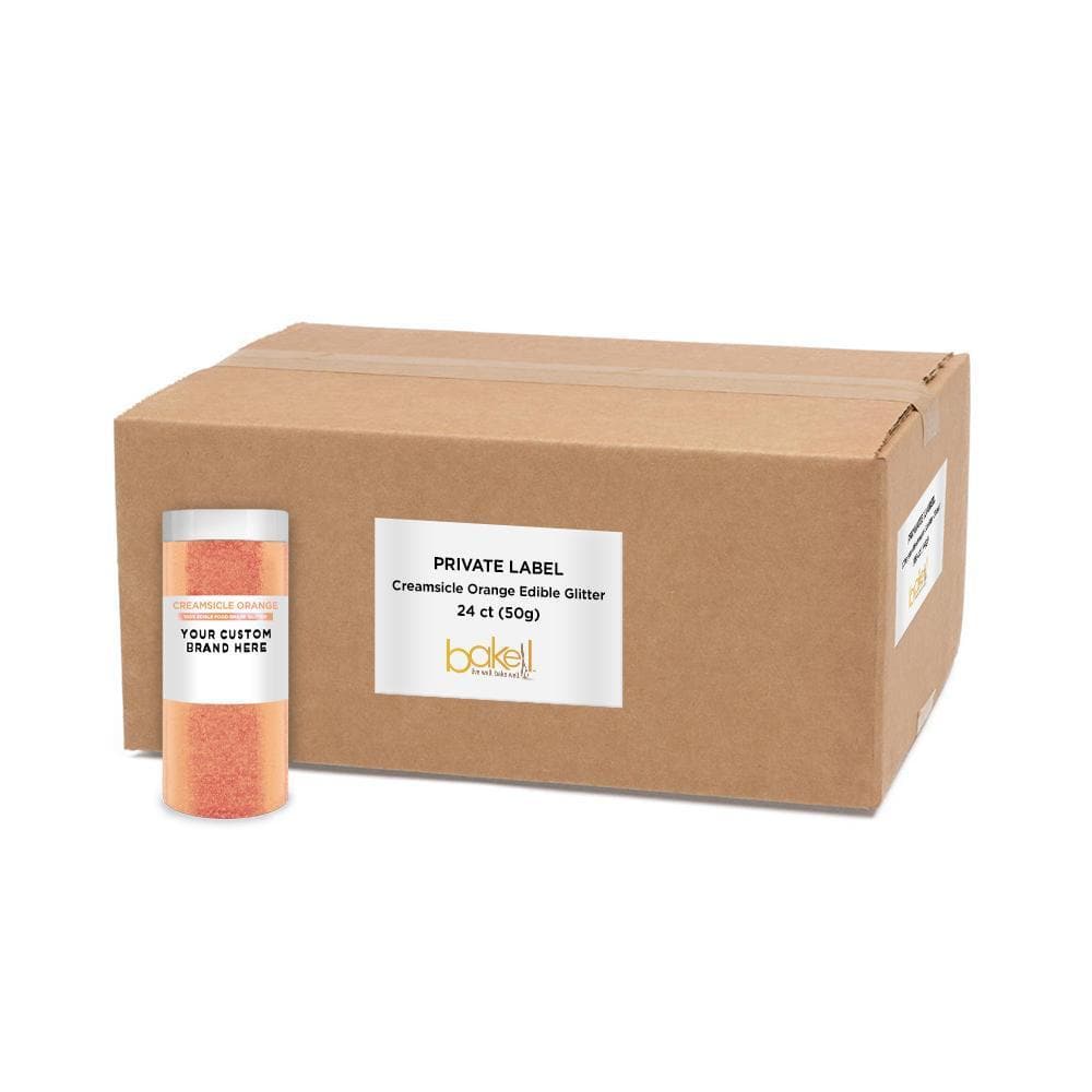 Creamsicle Orange Tinker Dust® Glitter for Crafts - Private Label Cosmetic Glitter for DIY, Nail Art, Body Makeup & Festival Accessories