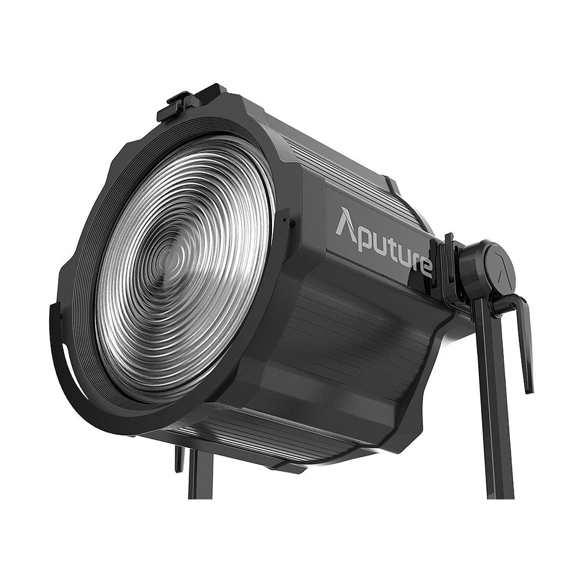 Aputure F14 Motorized Fresnel Light - Professional LED Studio Lighting for Photography & Videography - Perfect for Film Sets, YouTube Videos, and Live Streaming