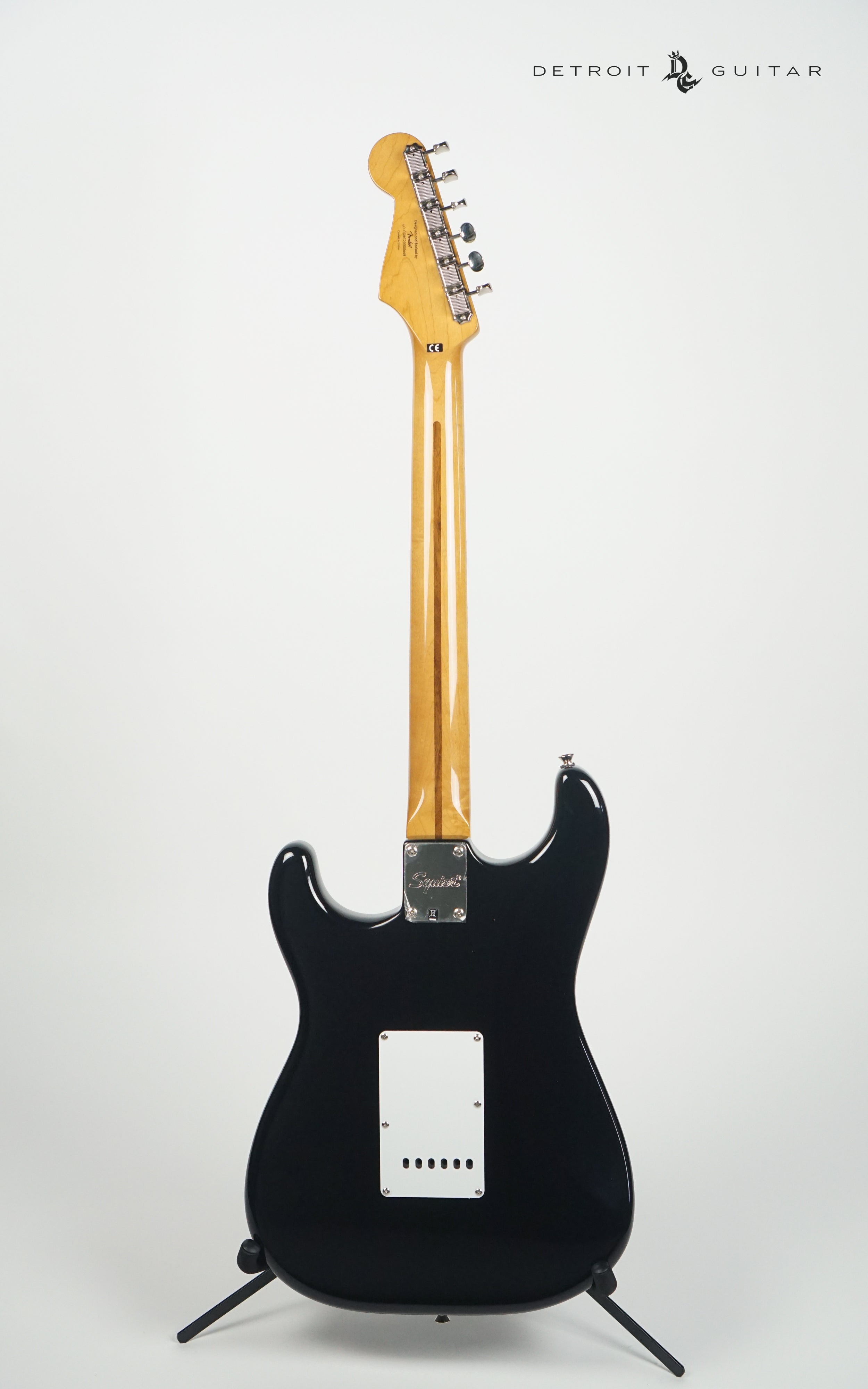 Squier Classic Vibe '50s Stratocaster Electric Guitar - Black | Vintage Style, Premium Sound | Perfect for Beginners, Rock, Blues & Stage Performances