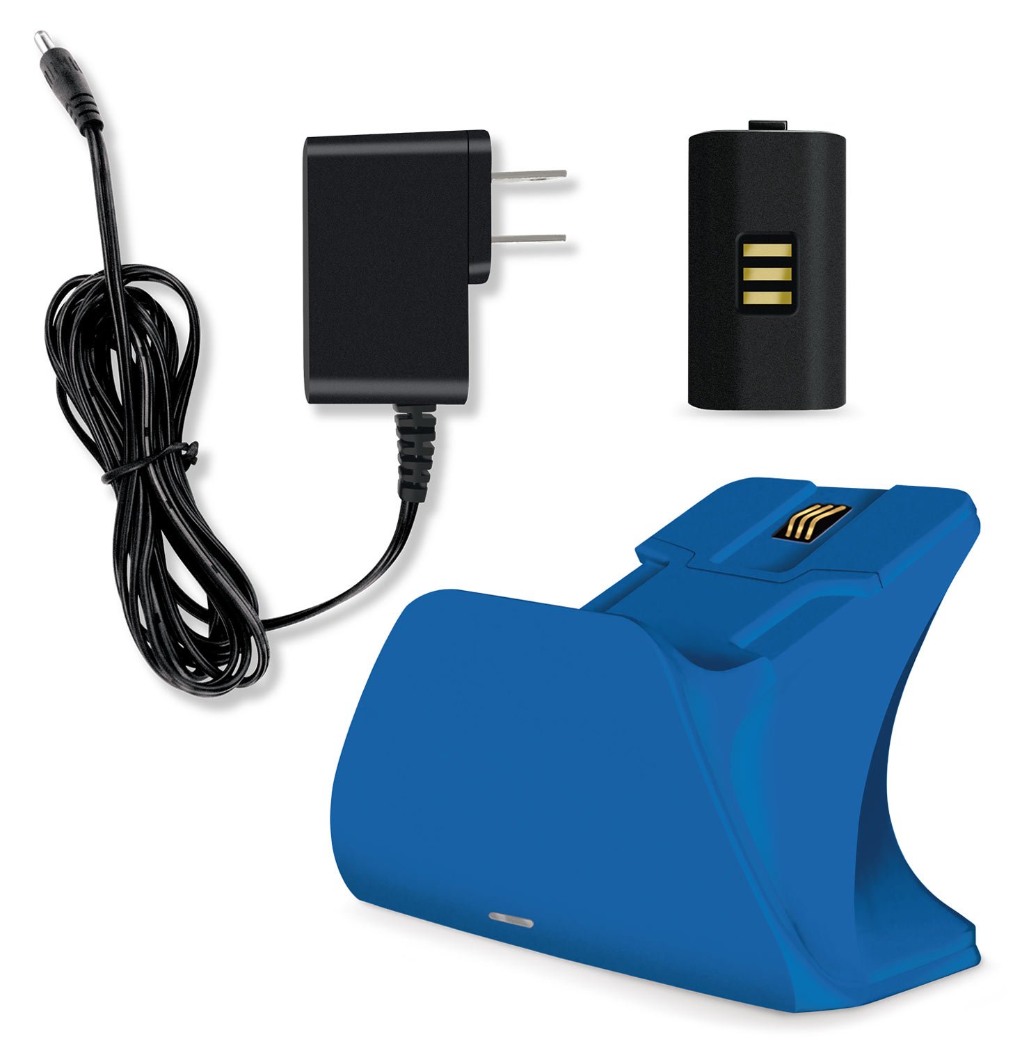 Xbox One Pro Charging Stand for Controller Gear Photon Blue - Fast Charging Dock Station with LED Indicator (Controller Not Included) - Perfect for Gaming Setup & Accessories Organization