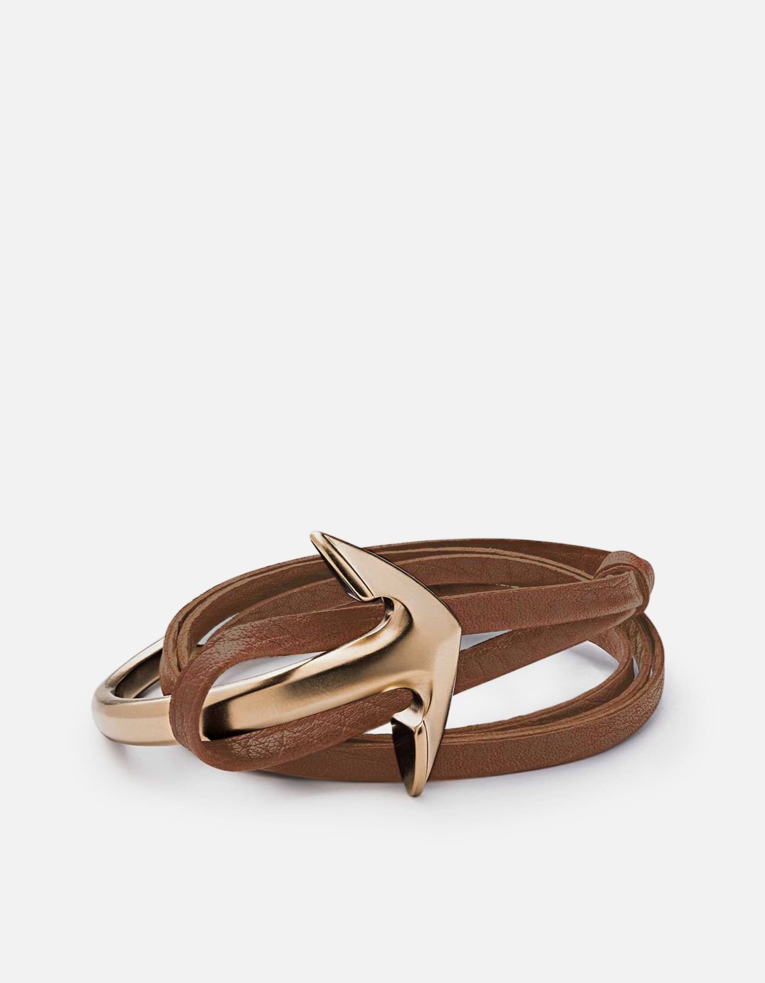 Premium Matte Gold Anchor Half Cuff Leather Bracelet - Stylish Nautical Jewelry for Women, Perfect for Beach Parties and Summer Outfits