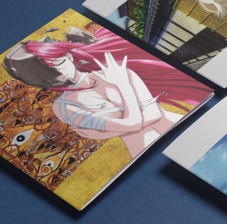 Elfen Lied Anime Vinyl Record Soundtrack LP - Limited Edition Lucy Split Splatter Score Featuring Lilium OST | Perfect for Anime Collectors & Vinyl Enthusiasts, Great Gift for Music Lovers