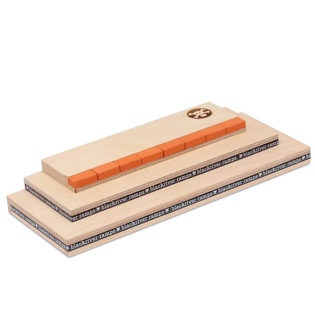 Blackriver Fingerboard Ramps SF Stairs - Professional Finger Skateboard Obstacle for Tricks & Training | Perfect for Skateboard Enthusiasts & Collectors | Indoor & Outdoor Use