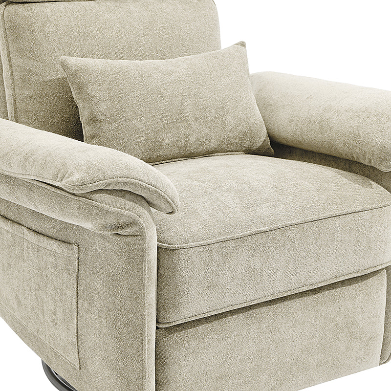 Comfortable Baby Nursery Power Glider Recliner - Perfect for Nursing, Rocking & Bonding with Your Newborn - Ideal for Nurseries, Bedrooms & Living Rooms