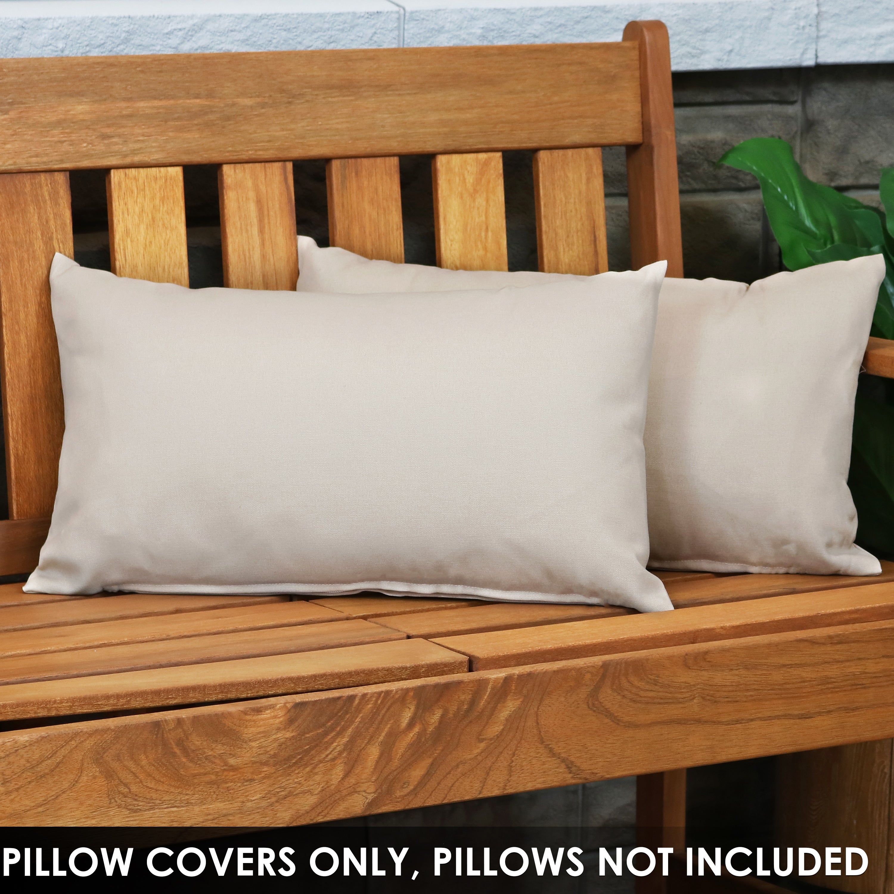 Stylish Sunnydaze Indoor & Outdoor Decorative Throw Pillow Covers - Perfect for Patio, Living Room & Bedroom Decor