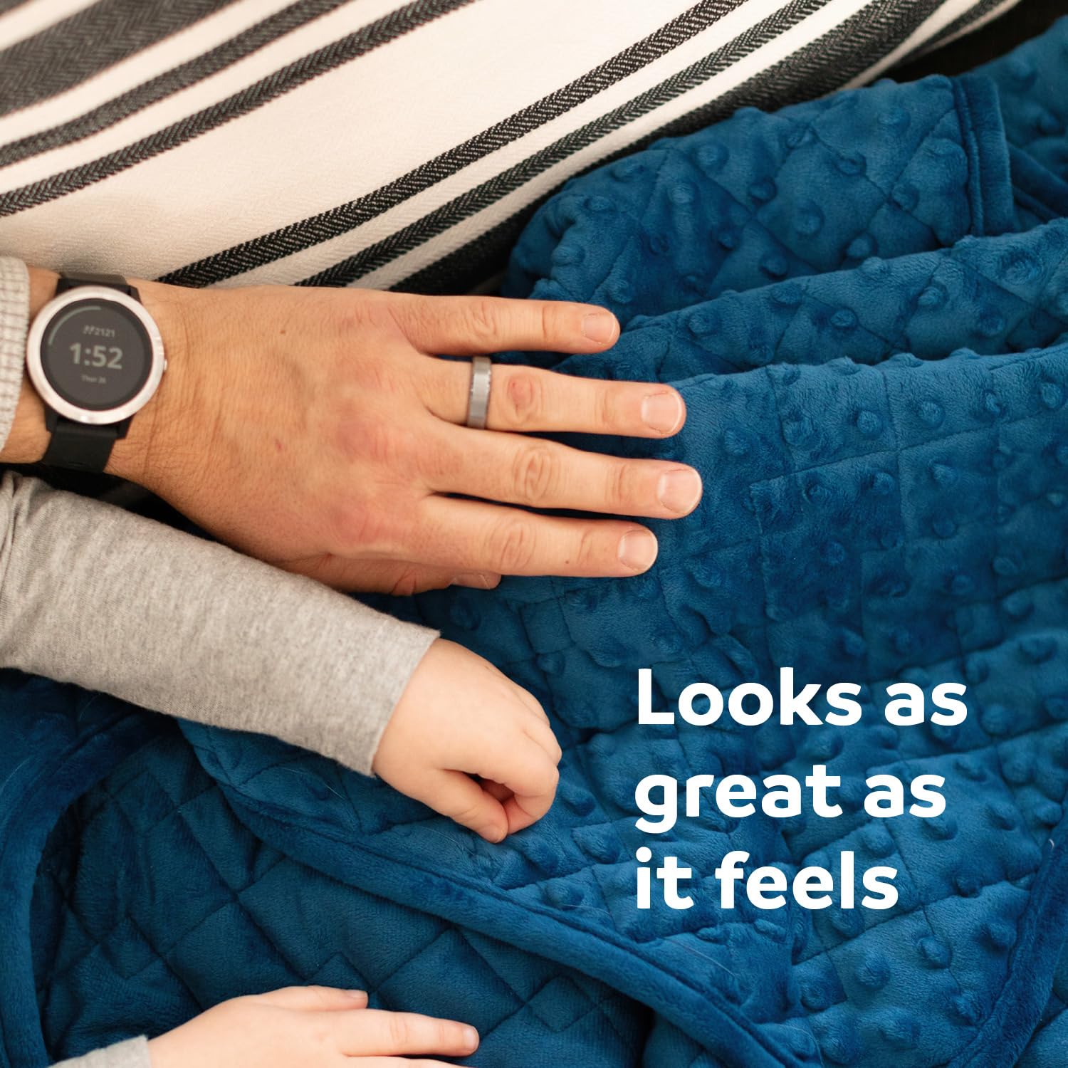 Fun & Functional 5lb Weighted Blanket for Kids Over 50lbs - Soft Minky Sensory Blanket for Anxiety Relief, Autism & ADHD - Perfect for Home, School, Therapy & Travel Comfort