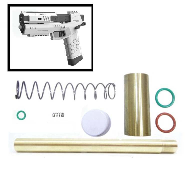 Lizzy Gecko Dart Blaster Upgrade Kit - High Performance Replacement Parts for Nerf Blasters - Perfect for Outdoor Battles, Target Practice & Backyard Games
