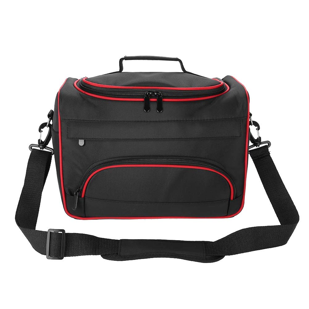 LZKW Professional Salon Organizer Bag for Women - Multi-Pocket Travel Makeup & Hairdressing Tool Case - Durable Storage Handbag for Cosmetologists & Stylists (Black) | Perfect for Salon Professionals, Traveling Stylists & Home Use