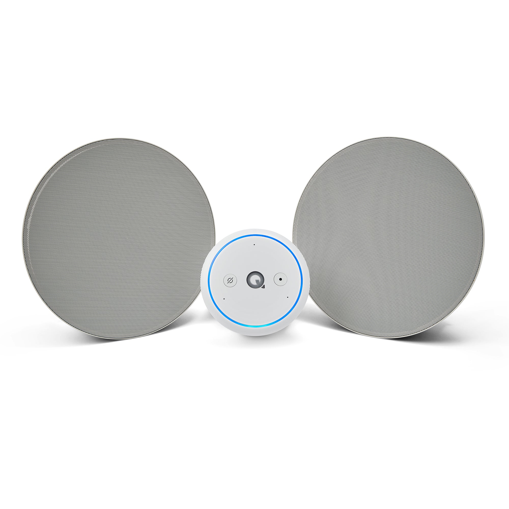 Q Acoustics E300A Voice Controlled In-Ceiling Hi-Fi Amplifier - Premium Home Audio System for Smart Homes & Multi-Room Music