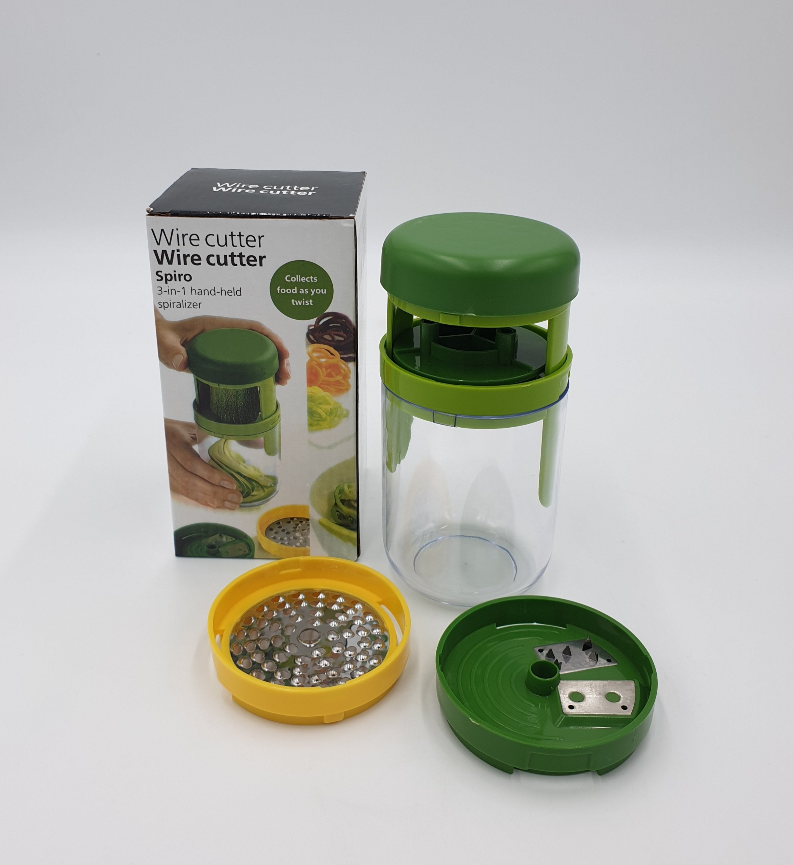 3-in-1 Spiralizer Vegetable Slicer - Zucchini Noodle Maker, Potato Spiral Cutter & Apple Peeler for Healthy Cooking, Meal Prep & Low Carb Diets - Perfect for Pasta Alternatives, Salads & Vegan Recipes
