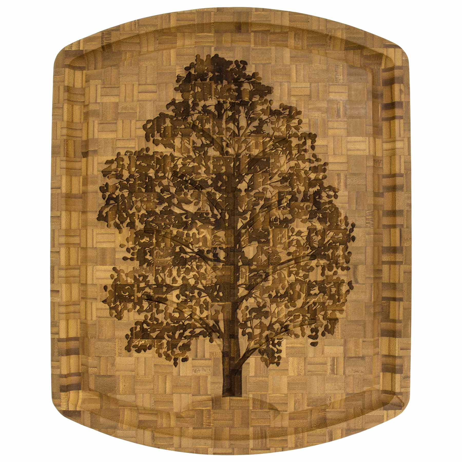 Personalized Family Tree Engraved Wood Board - 19.5