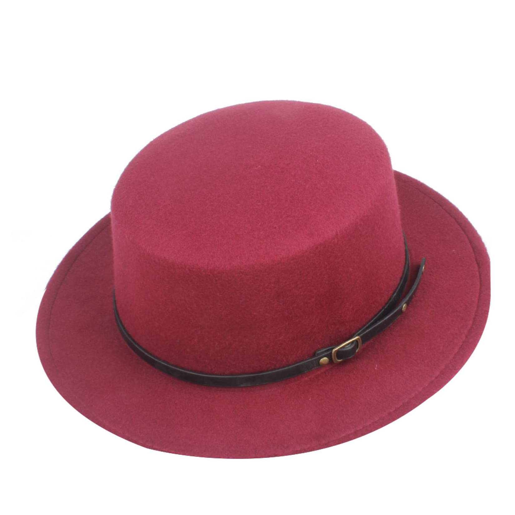 Stylish Wool Felt Fedora Hat for Women & Men - Classic Trilby Design with Wide Brim - Perfect for Casual Wear, Outdoor Events, and Fashion Accessories