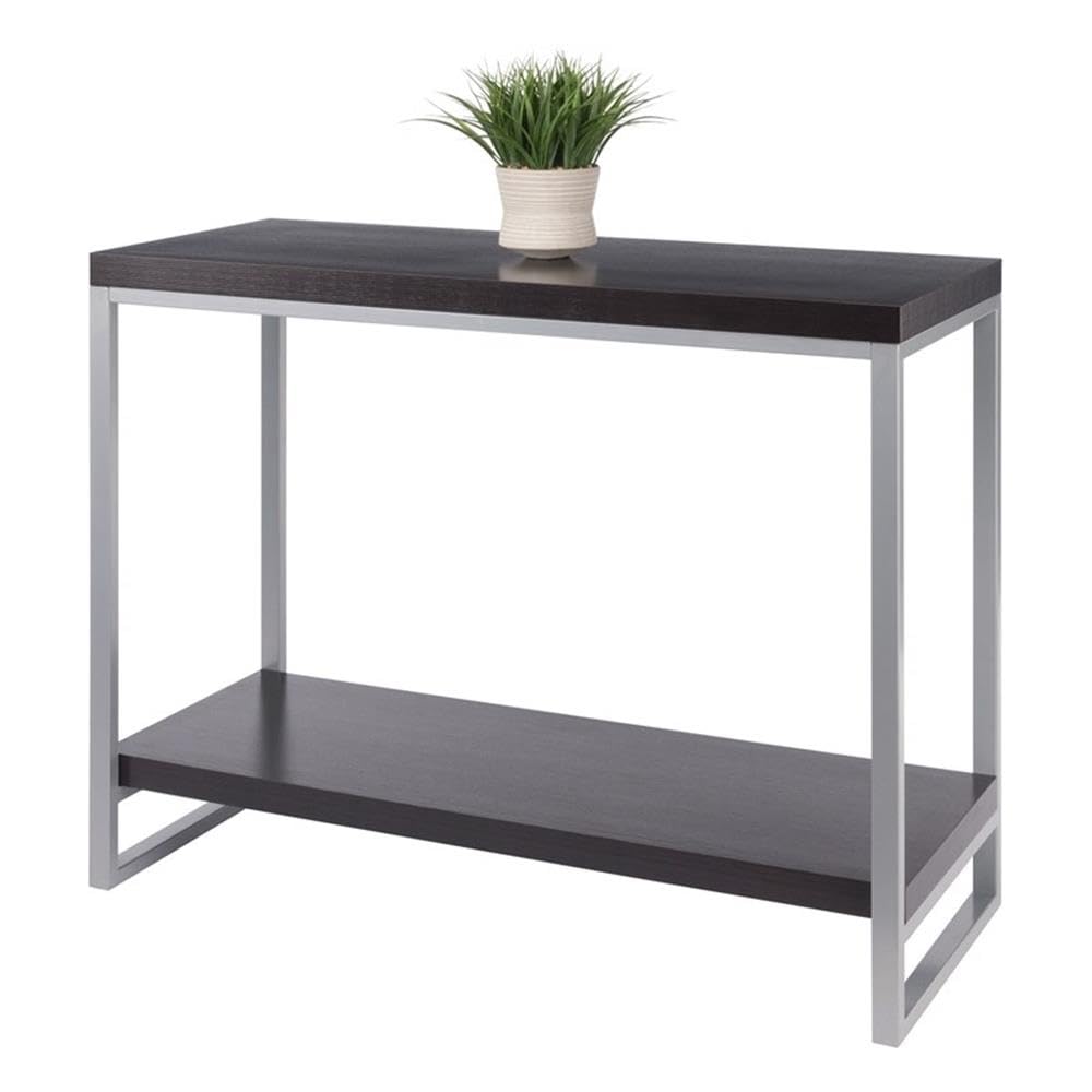 Winsome Wood Jared Console Table - Espresso Finish - Elegant Entryway & Hallway Furniture for Home Decor