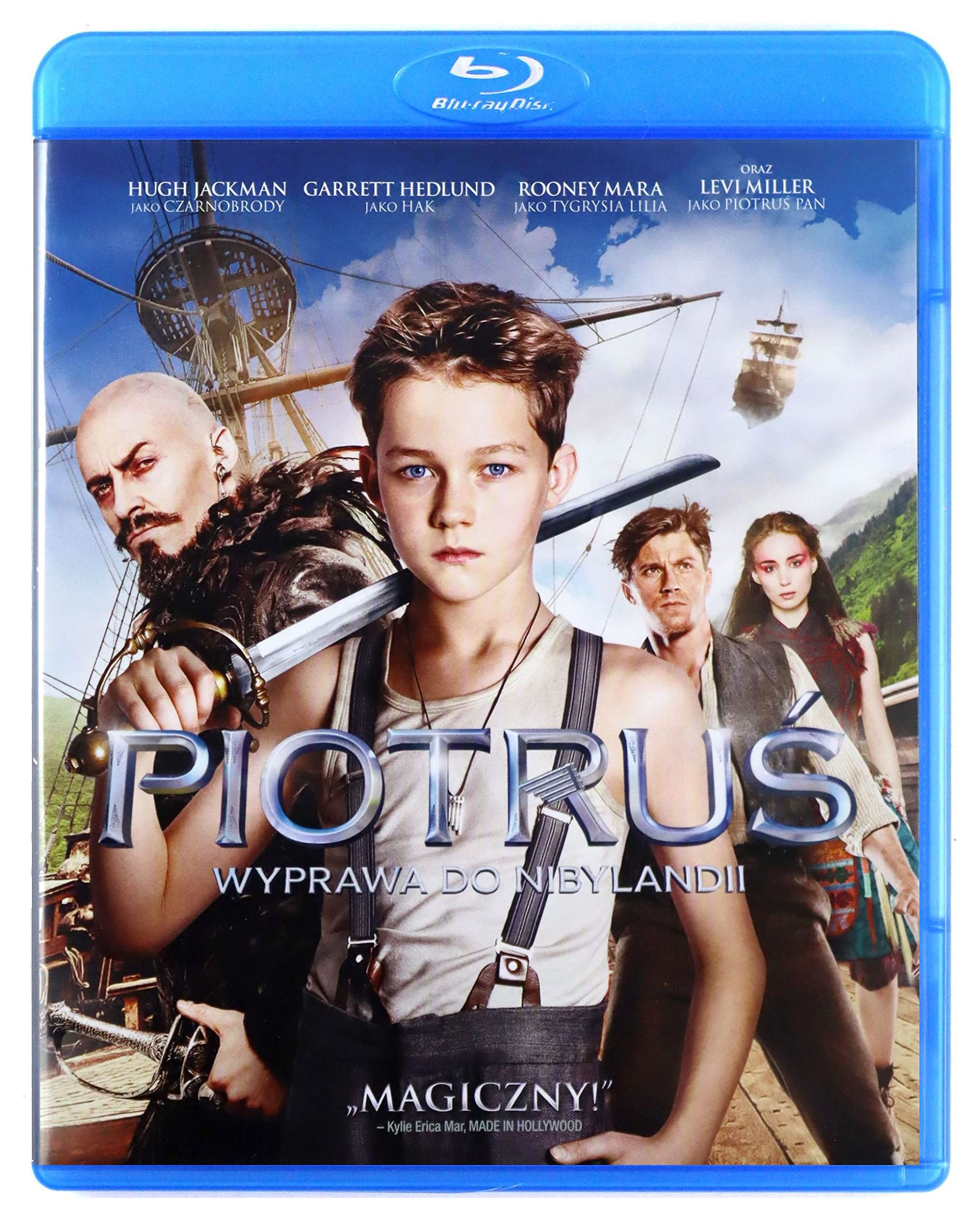 Pan Blu-Ray Movie with English Audio - Perfect for Family Movie Nights & Home Entertainment